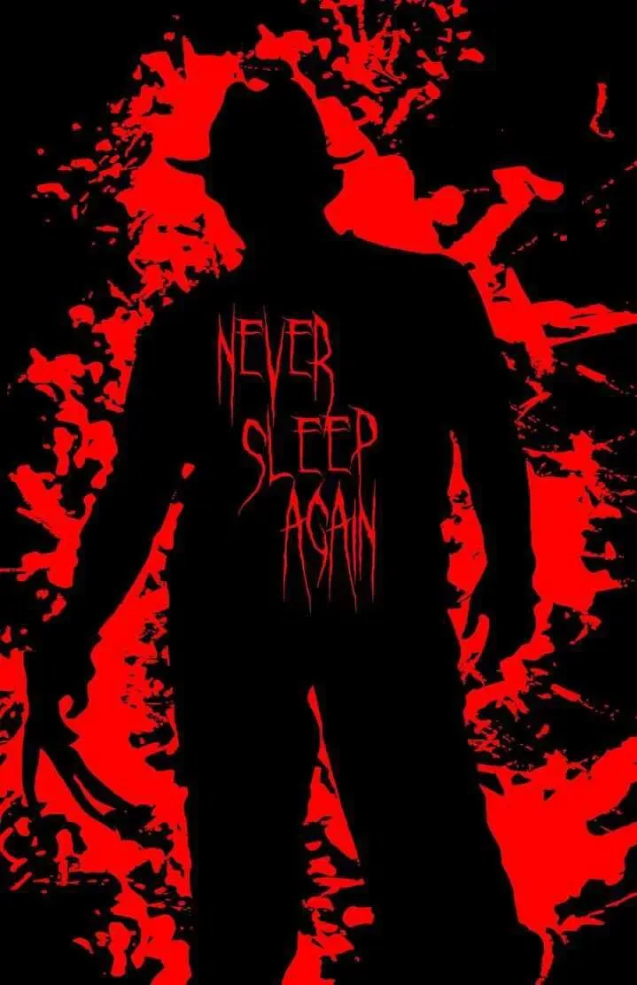 Freddy Krueger silhouette art